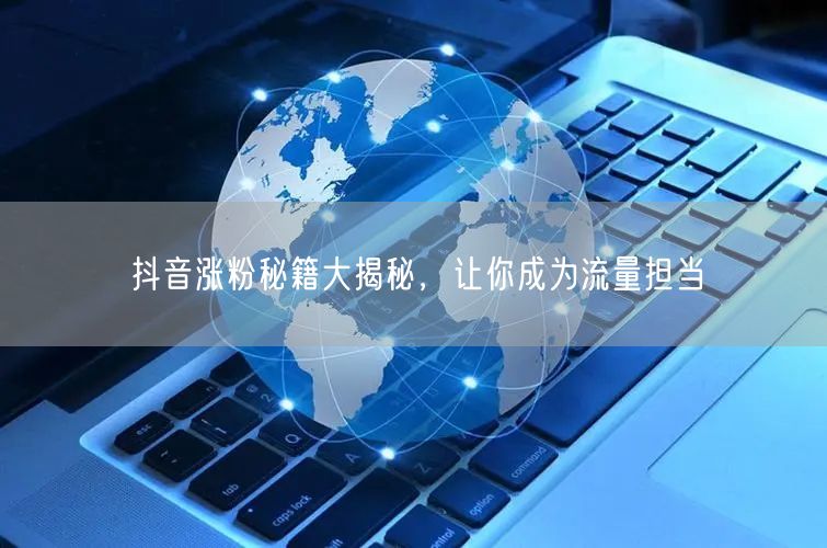 抖音涨粉秘籍大揭秘，让你成为流量担当